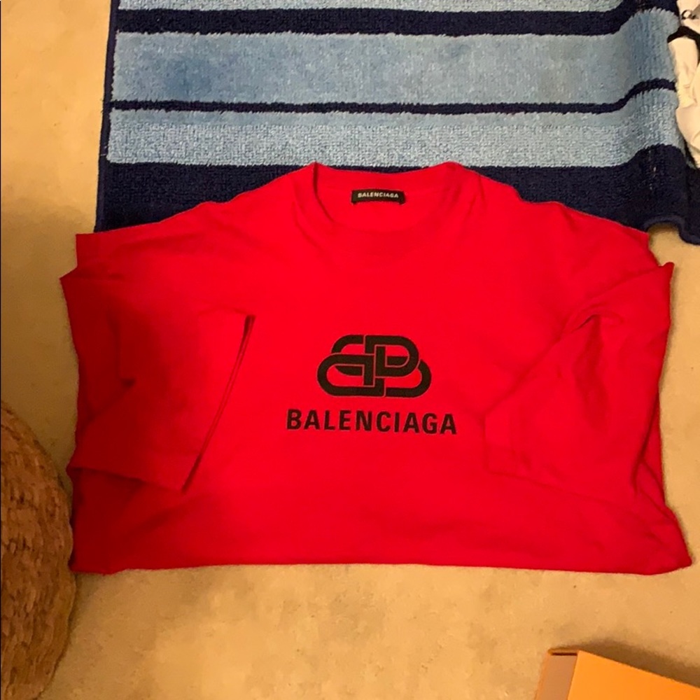 Authentic balenciaga oversized fit t shirt